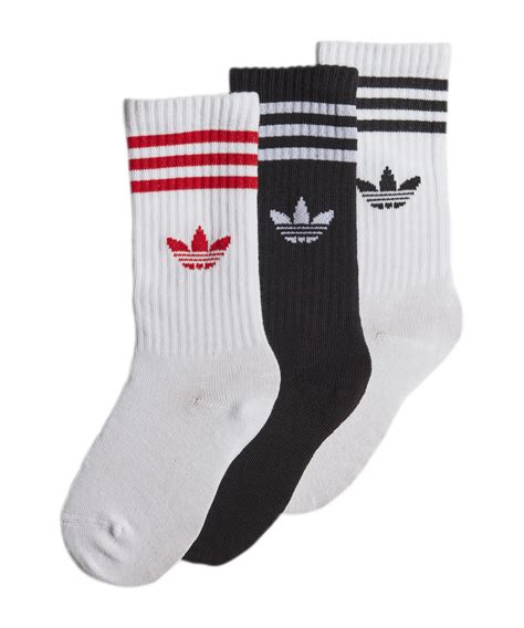 adidas originals socken weiß mit aufschrift|adidas Originals David Beckham Crew Socken Weiss .